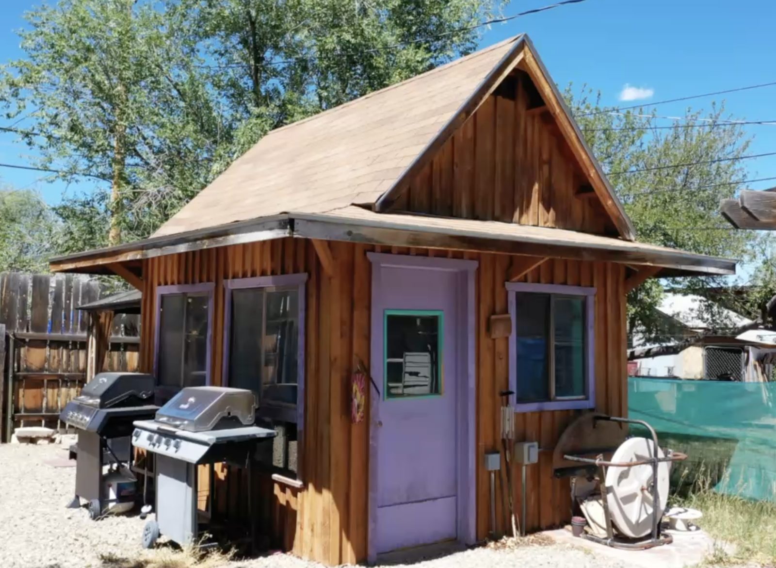 Backyard shed